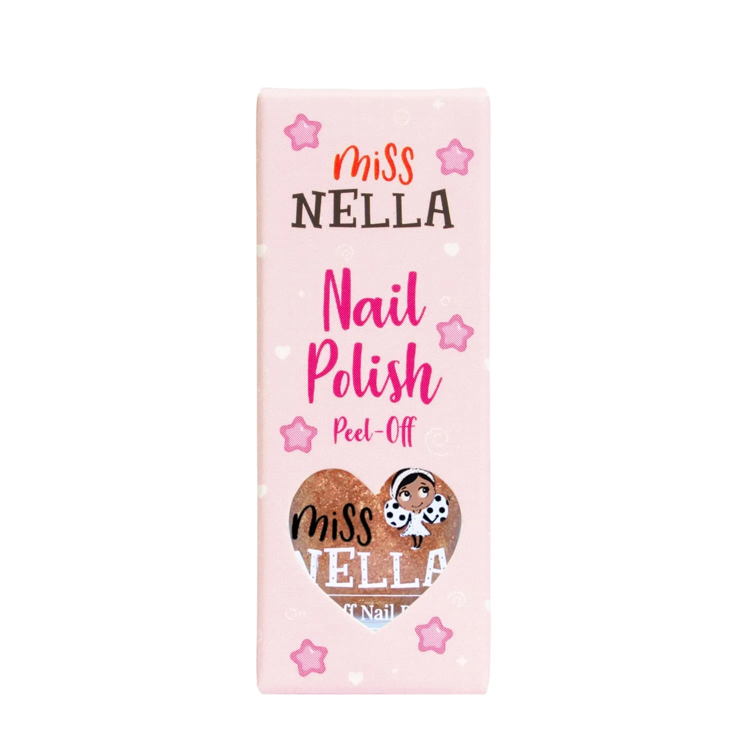 Miss Nella Open Sesame smalto oro glitter peel off