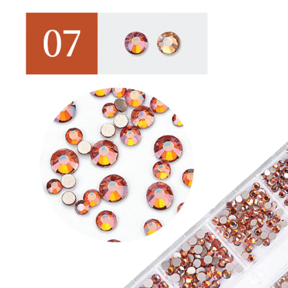 New Nails System Strass Kit 07 cristalli nail art mix misure
