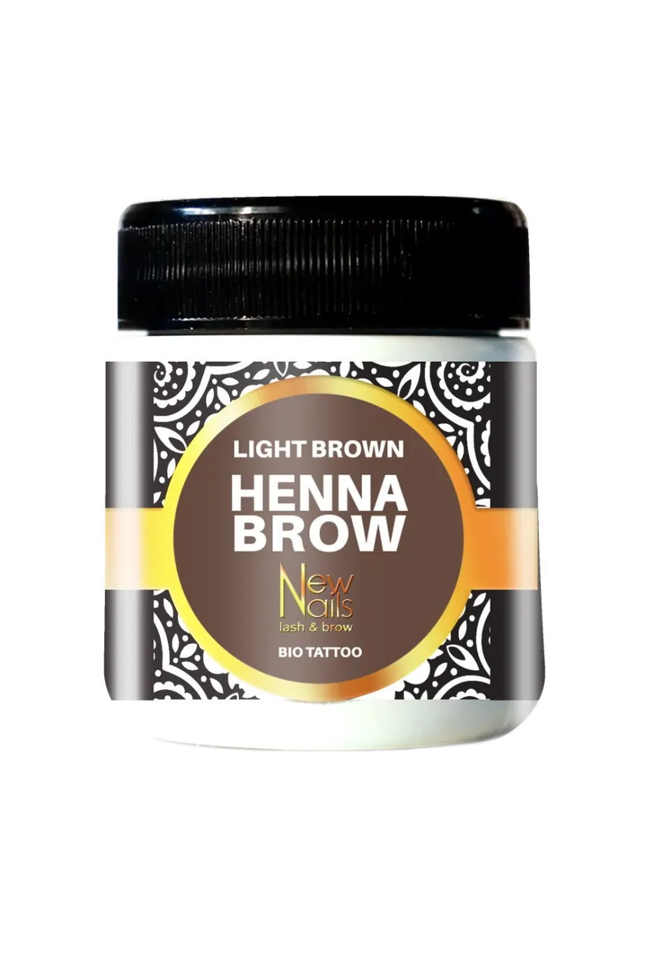 New Nails System Henna Brow henné sopracciglia nocciola 20 g