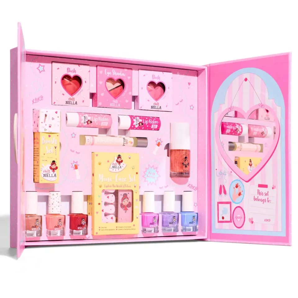 Miss Nella Sparkle & Glow Studio set trucco bambina valigetta
