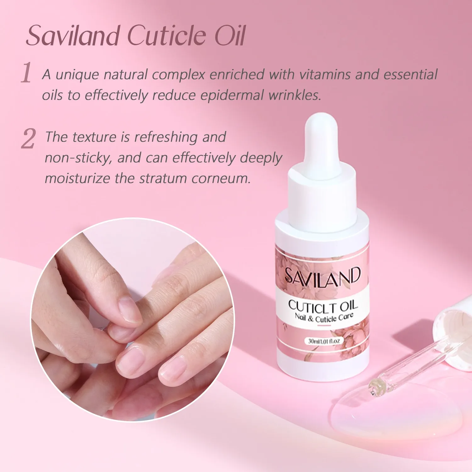 Saviland Kit Cura Cuticole crema 60 ml + olio 30 ml