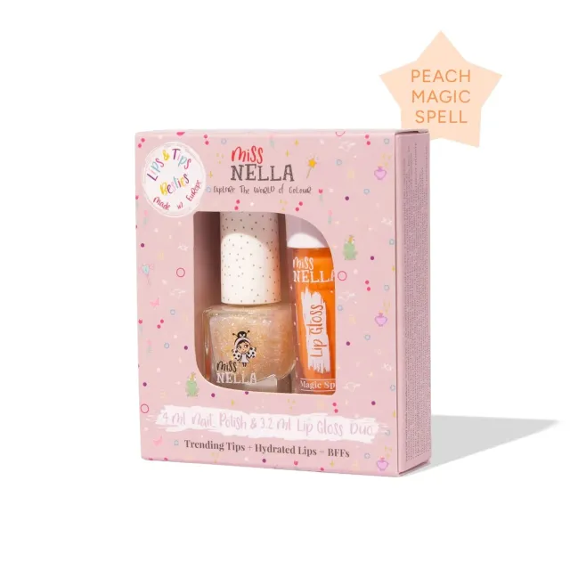 Miss Nella If the Shoe Fits duo smalto + lip gloss