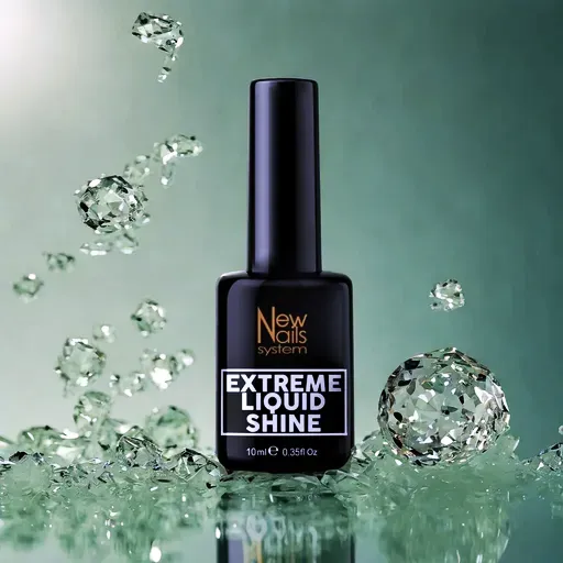 New Nails System Extreme Liquid Shine top coat vetro fluido