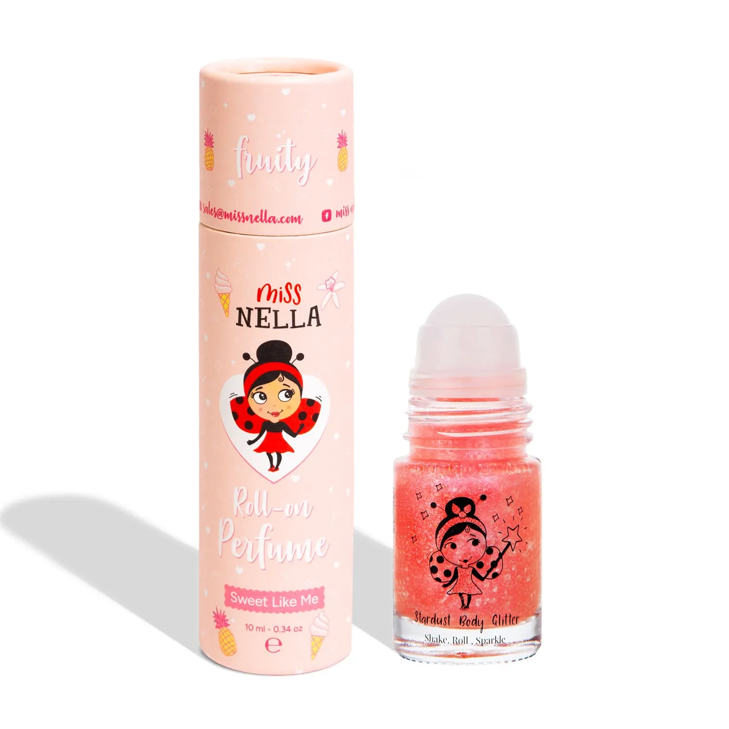 Miss Nella Rock n Roll Duo set regalo Planet Pink bimba