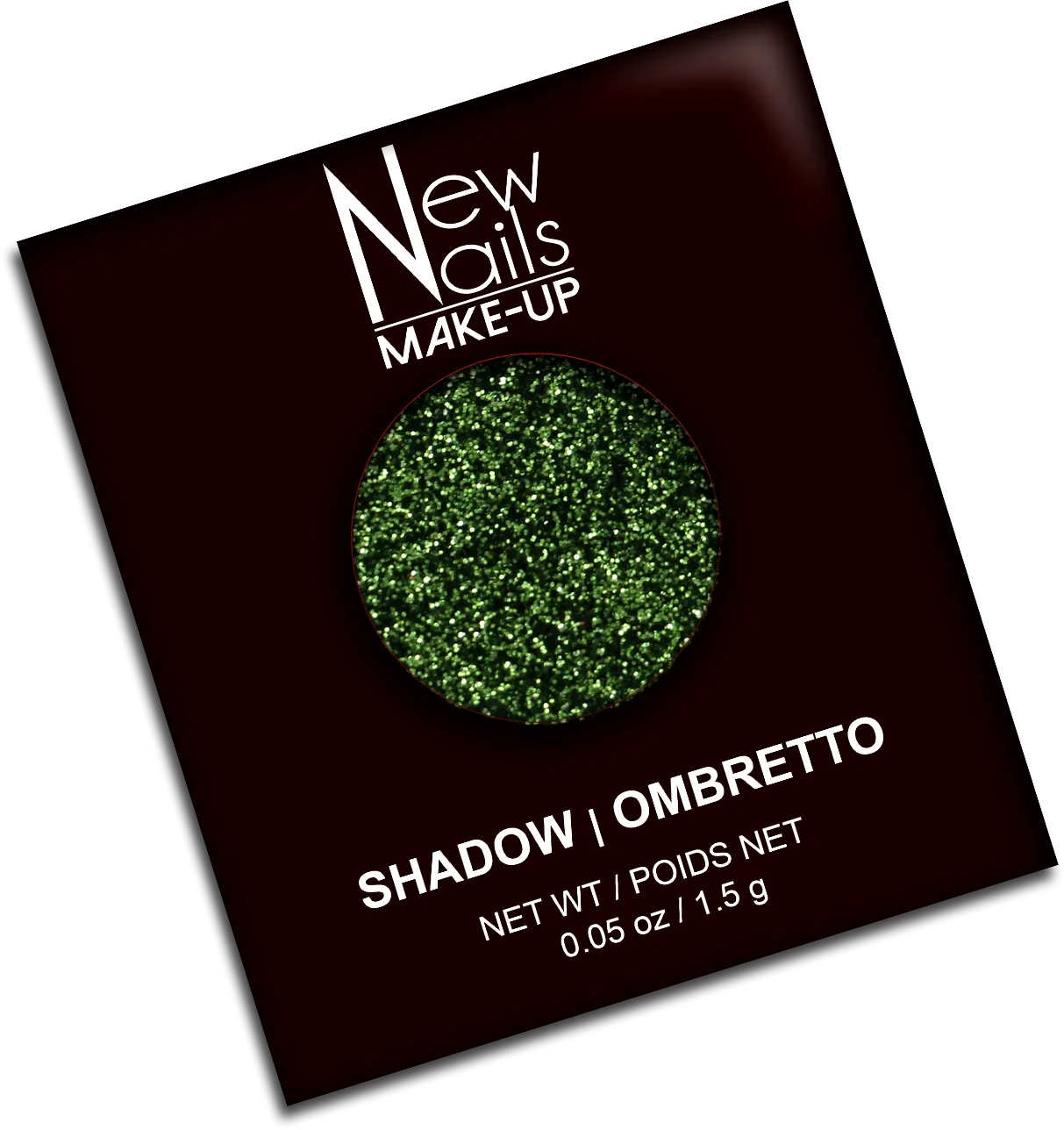New Nails System EG22 Green Lawn ombretto glitter 1,5 g