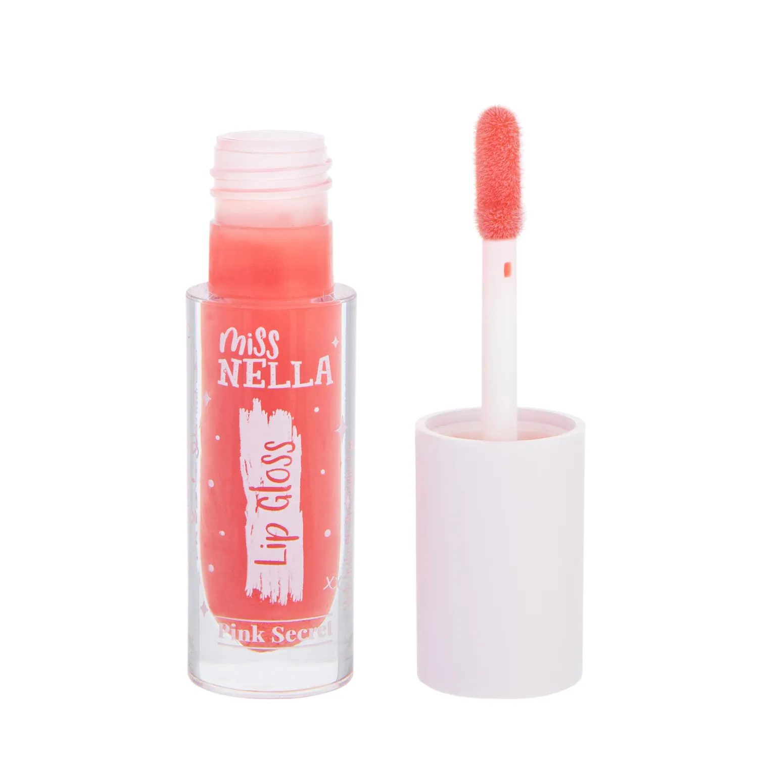 Miss Nella Sugar Hugs Gloss Pink Secret duo labbra smalto