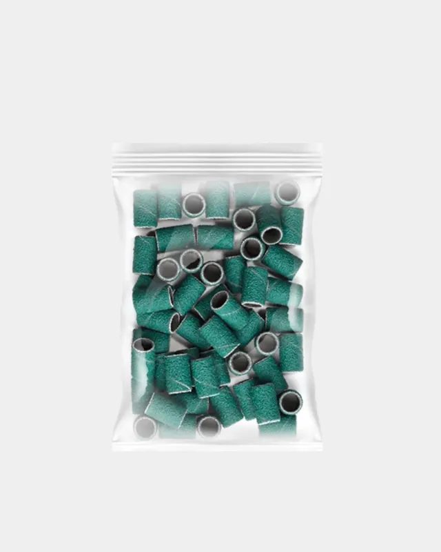 Mesauda cilindro abrasivo punta fresa grit 80 mandrino 50 pezzi