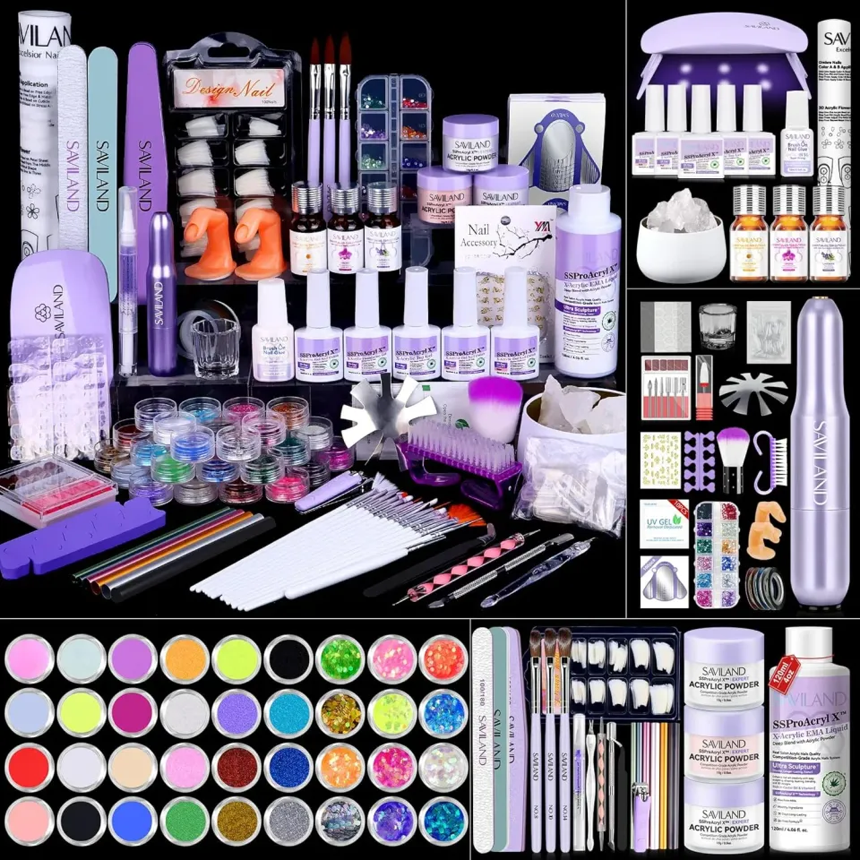 Saviland SSProAcryl X Supreme kit unghie acriliche completo