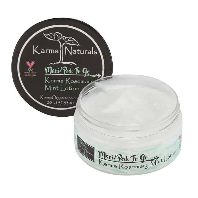 Karma Organic Rosmarino Menta lozione corpo pelle grassa