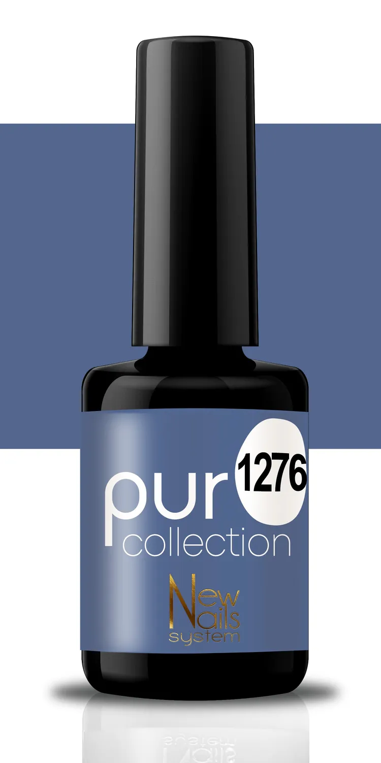 New Nails System Autunno Italiano 1276 smalto blu capri