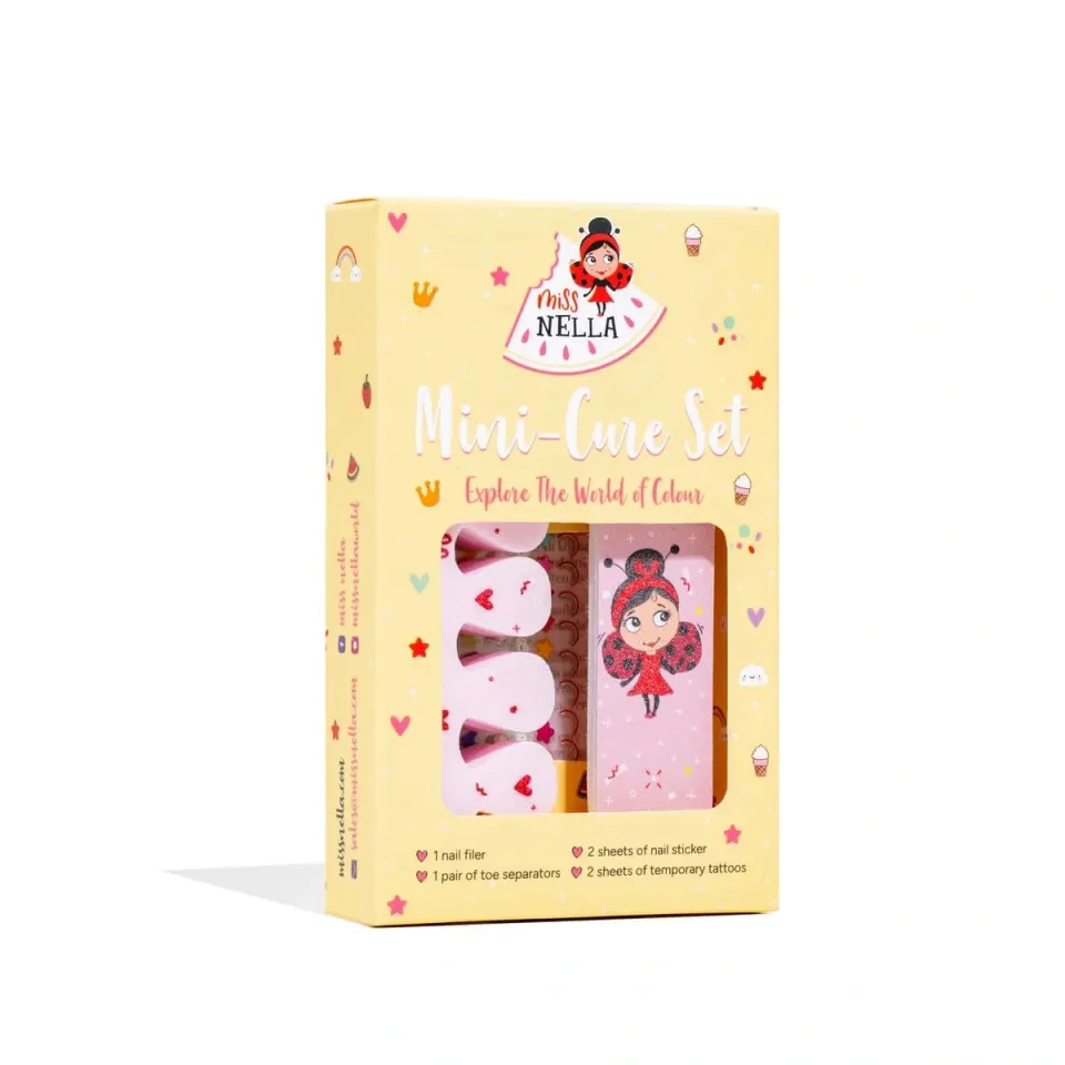 Miss Nella MiniCure set manicure bambina con tatuaggi