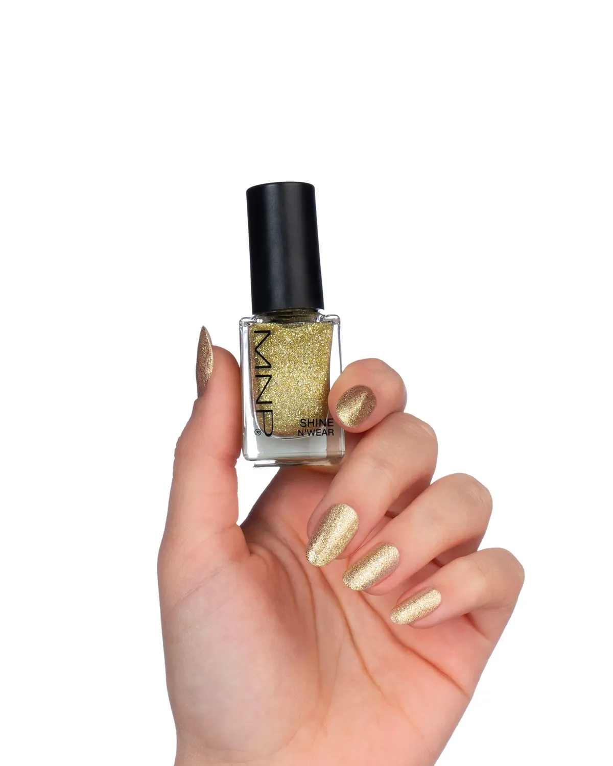 Mesauda Shine N'Wear 269 Golden Moon Smalto 10 ml Oro Glitter