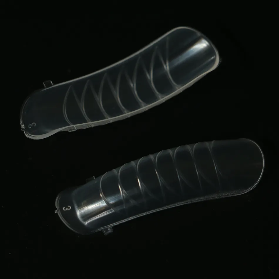 New Nails System Dual Form Medium Squoval Quadrata 120 pz