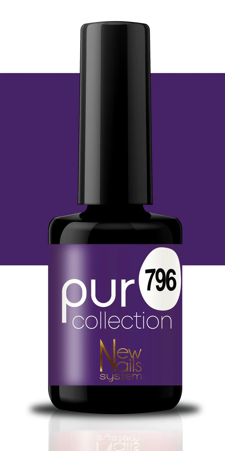 New Nails System Cardigan 796 smalto semipermanente blu violaceo