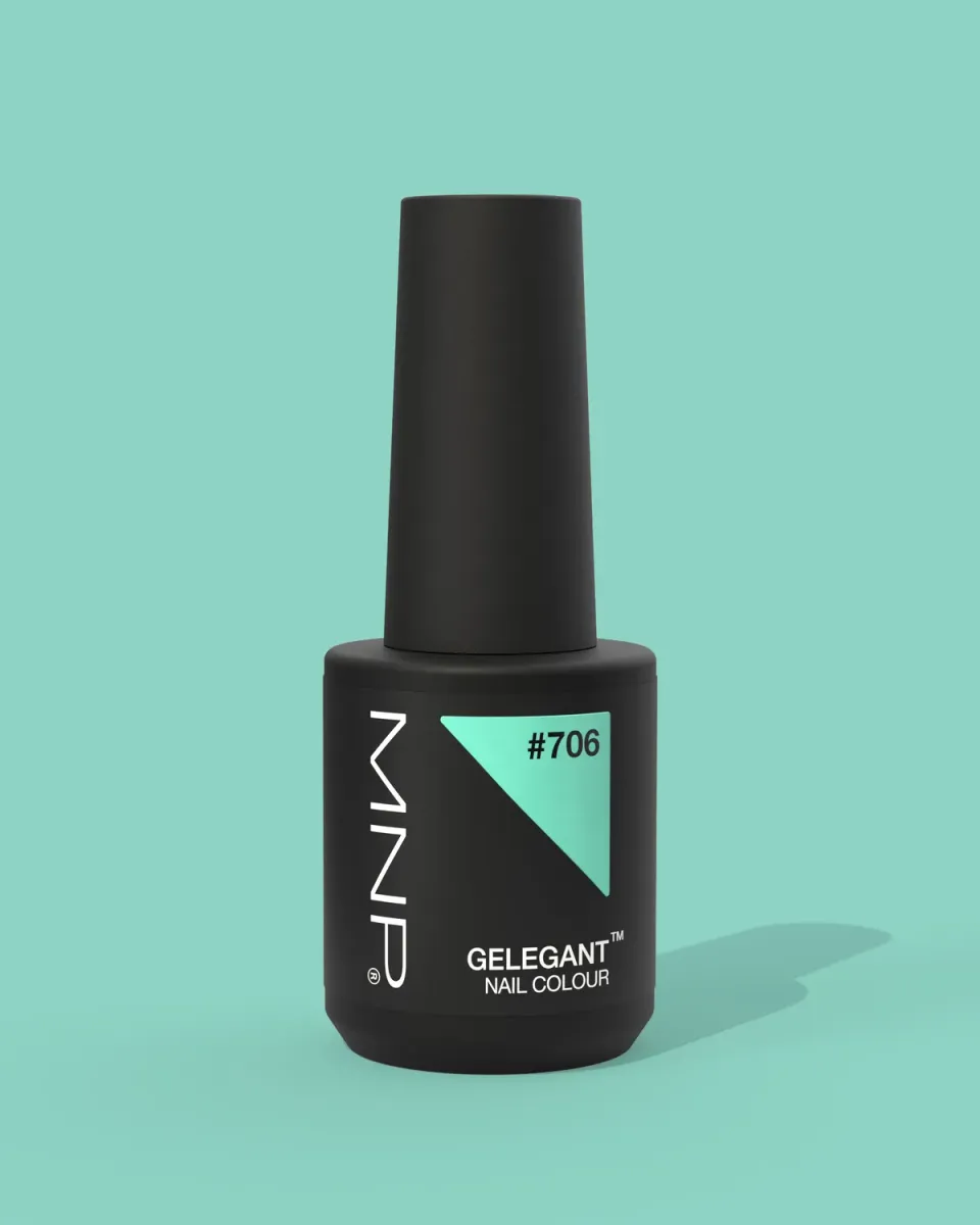 Mesauda Gelegant 706 Sea Salt smalto semipermanente 8 ml verde acqua