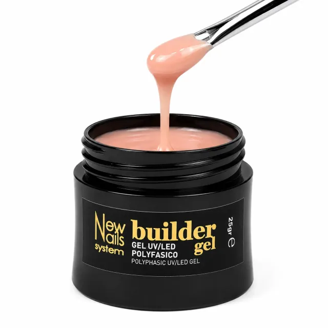 New Nails System Peach Macarons Gel Costruttore 25 g