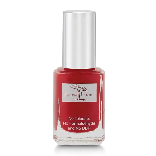 Karma Organic Red and Even smalto unghie rosso coprente
