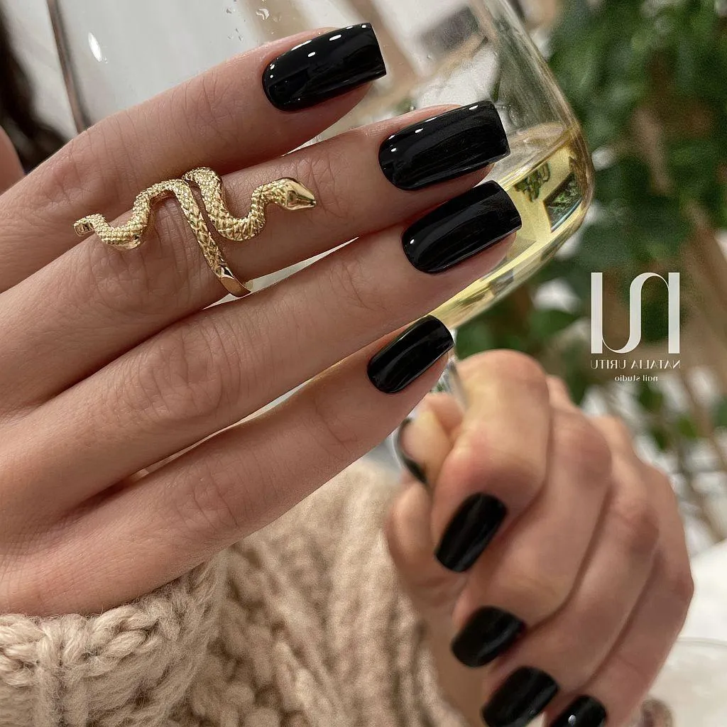 Majida Cosmetics Pure Black smalto semipermanente 8,5 ml coprente