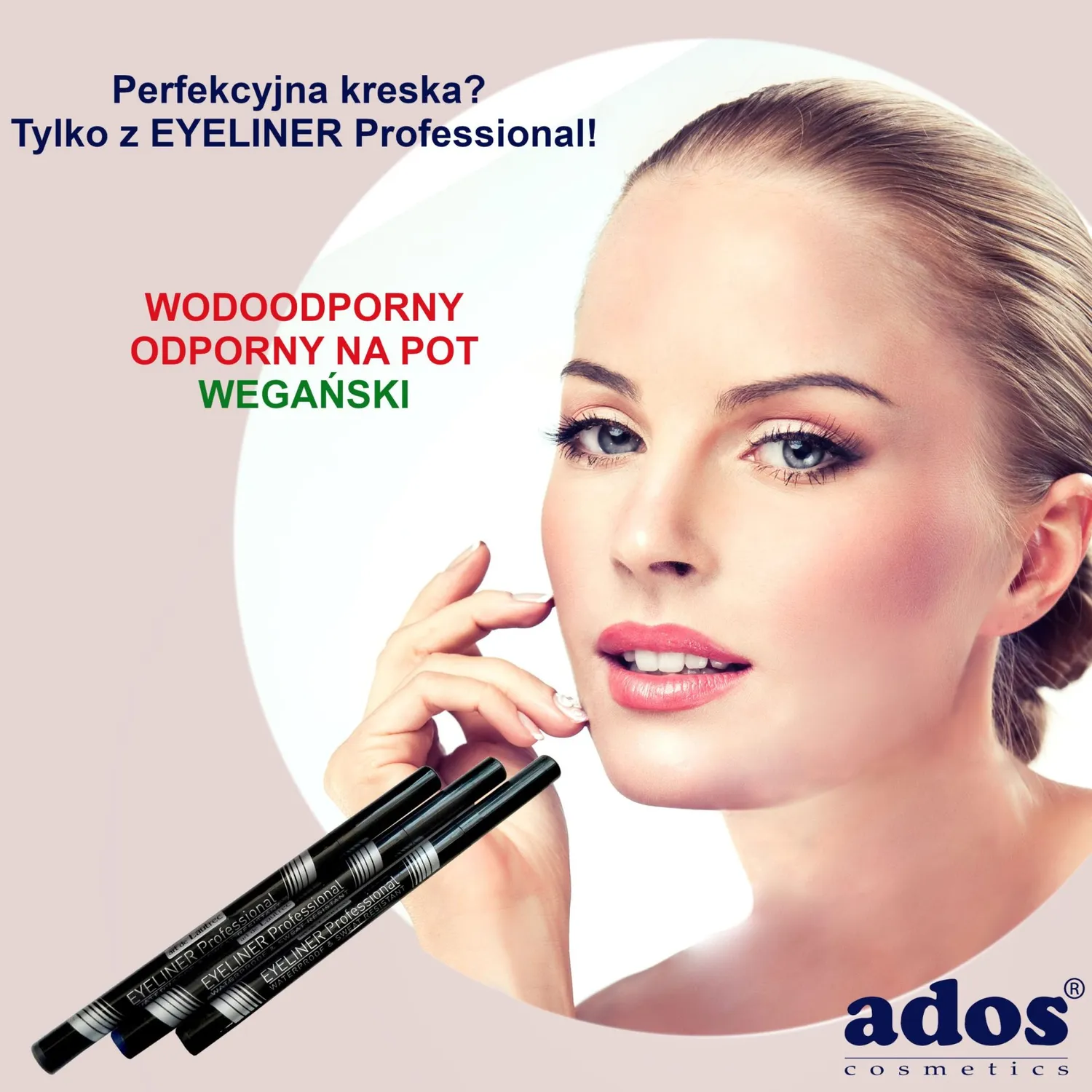 Ados Eyeliner Professional Pen 1,2 g waterproof