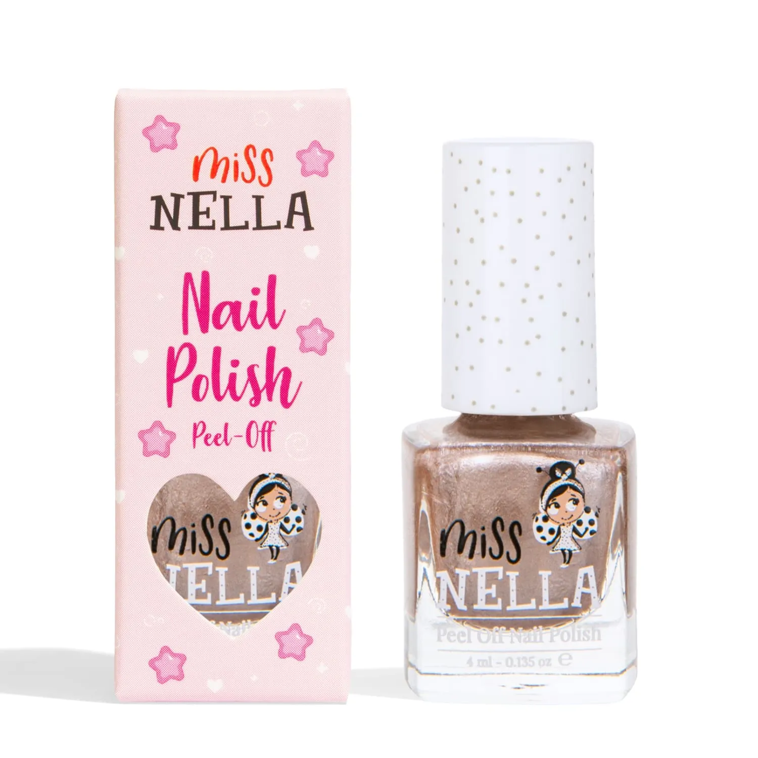 Miss Nella Sweet-Osaurus smalto bronzo metallizzato peel off