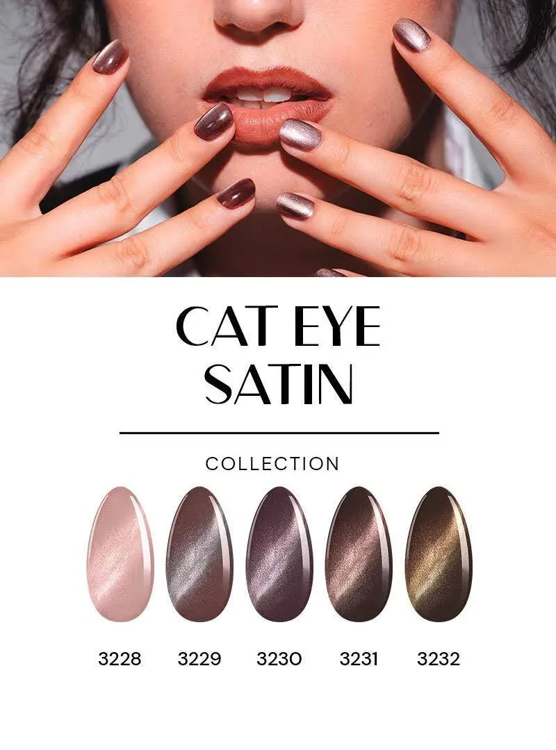 Majida Cat Eye Satin smalti semipermanenti 5x8,5ml