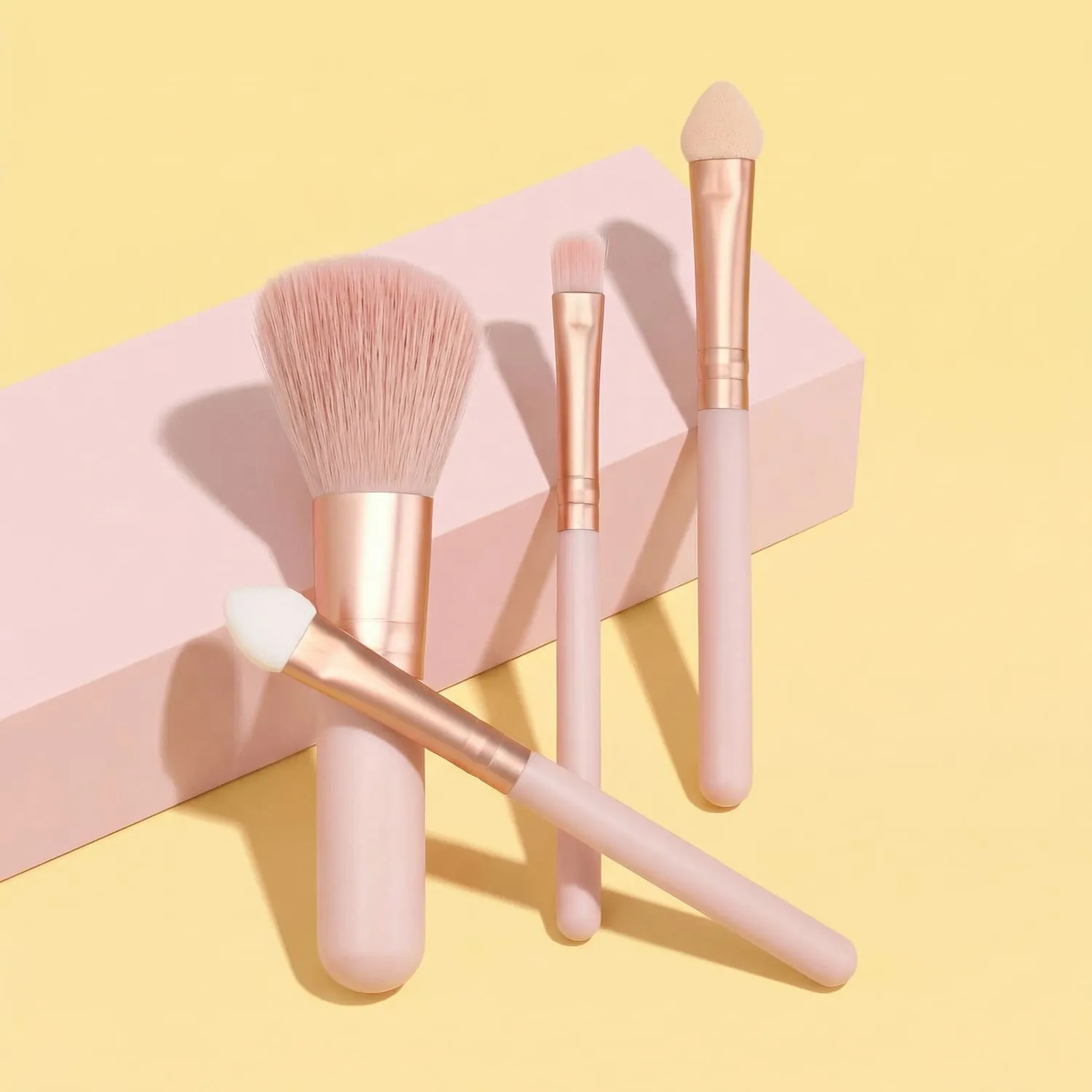 Miss Nella Brush Set pennelli trucco bambina manico leggero