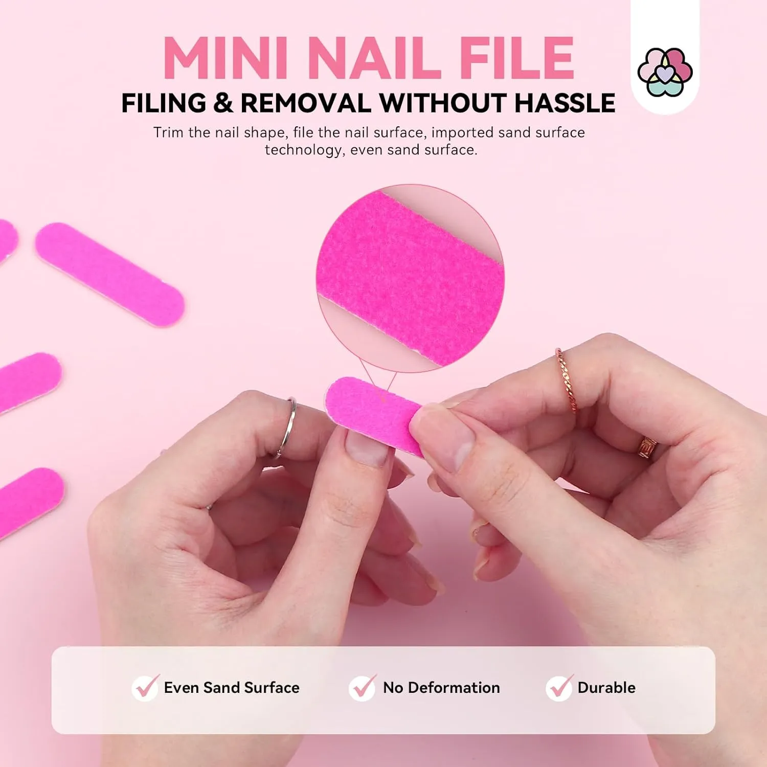 Saviland Press On Kit Accessori Unghie 20pz Completo