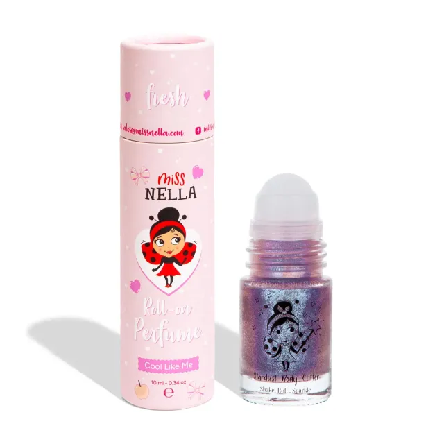Miss Nella Rock n Roll Duo set regalo Planet Pink bimba