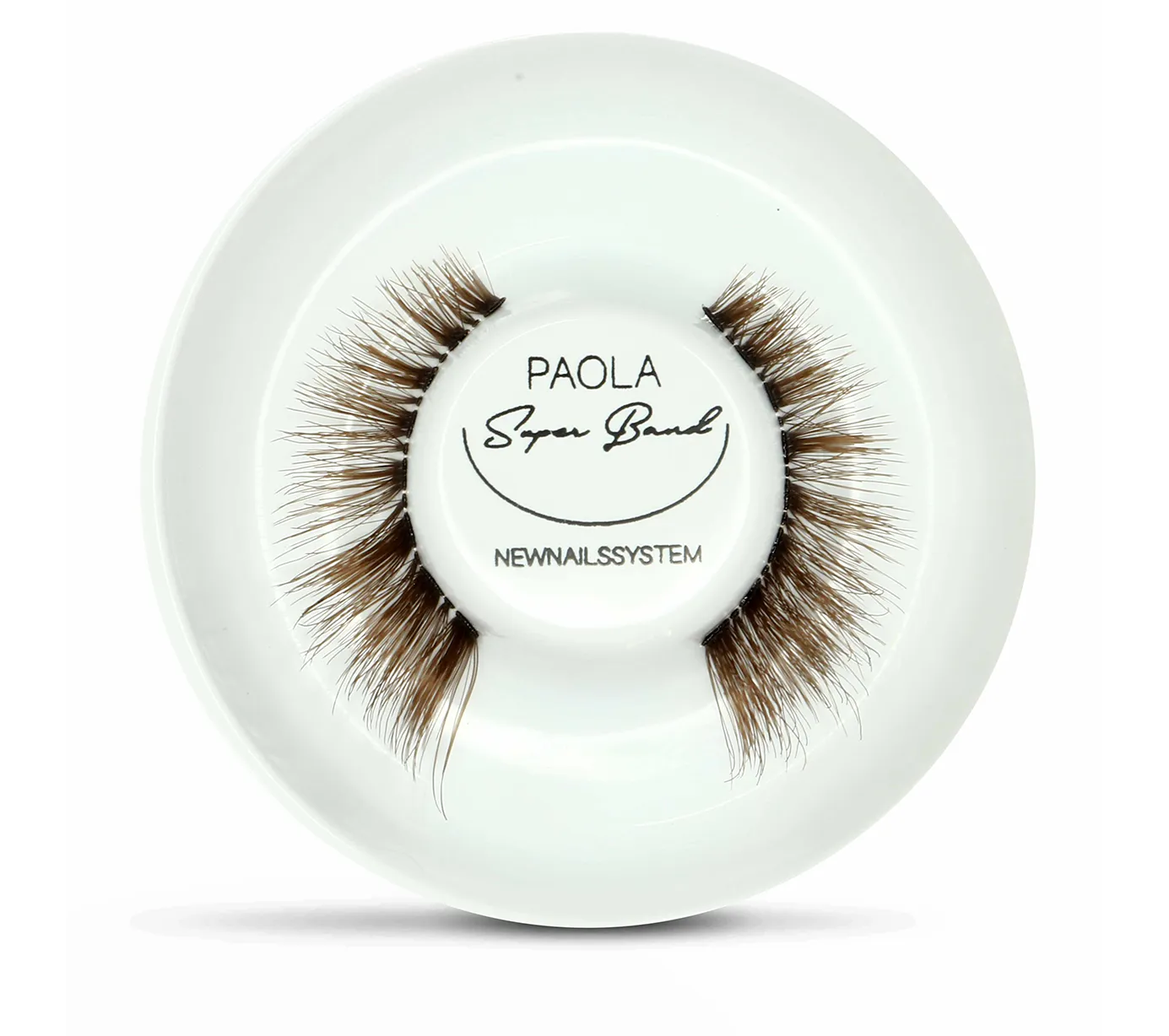 New Nails System Paola ciglia finte a banda nere 1 paio