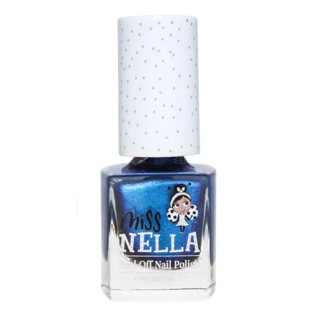 Miss Nella MN37 Spacial smalto blu cromo peel off