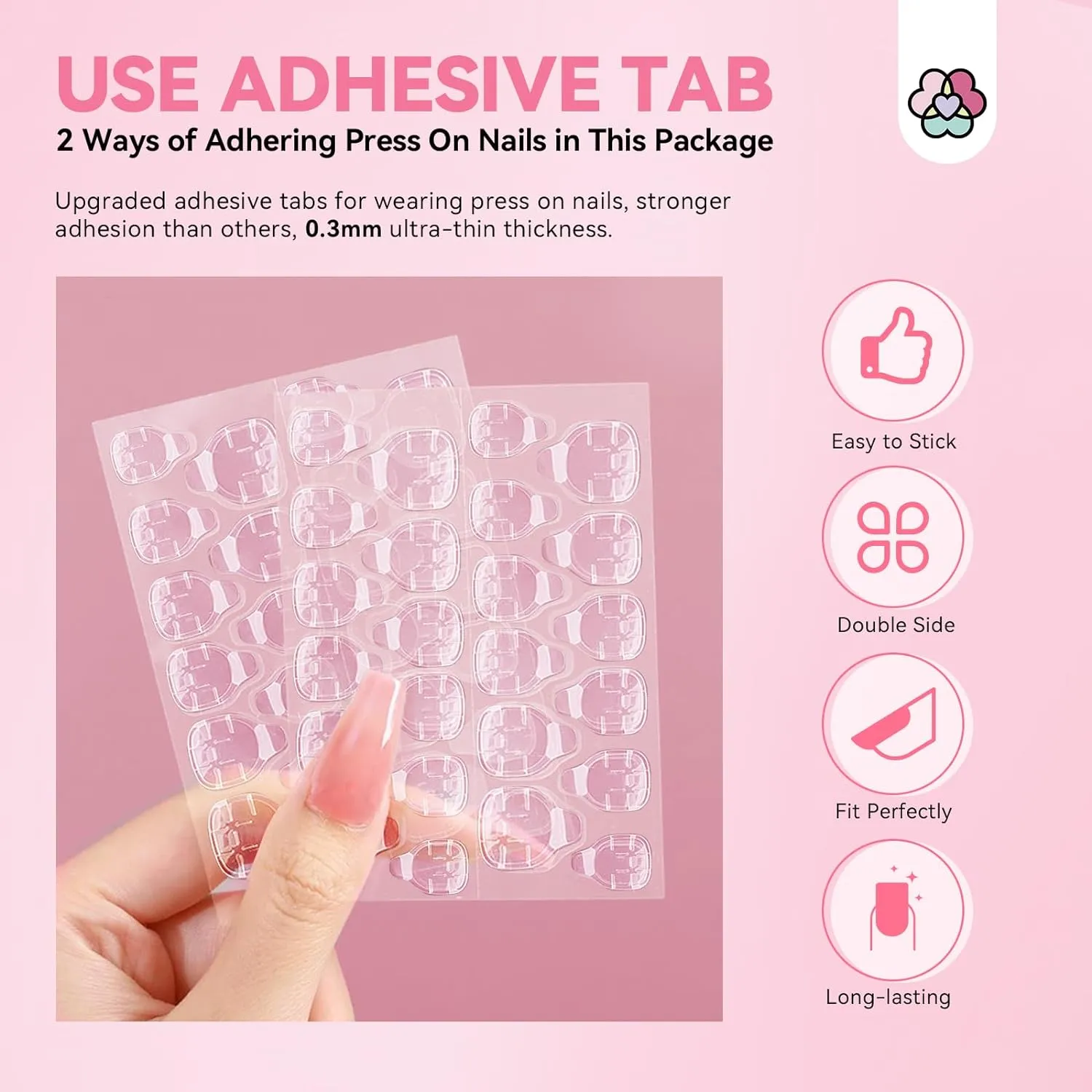 Saviland Press On Kit Accessori Unghie 20pz Completo