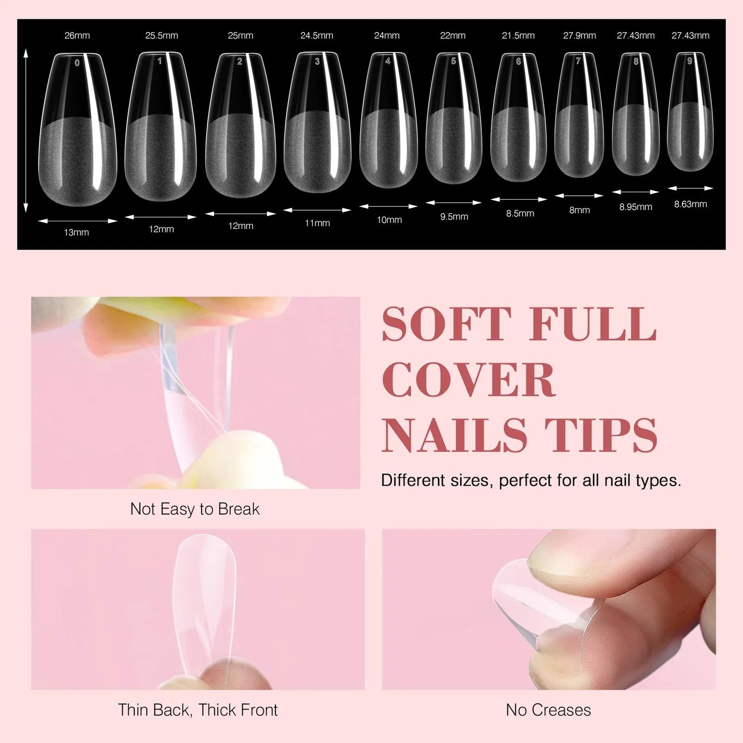 Saviland kit extension gel con lampada tip coffin