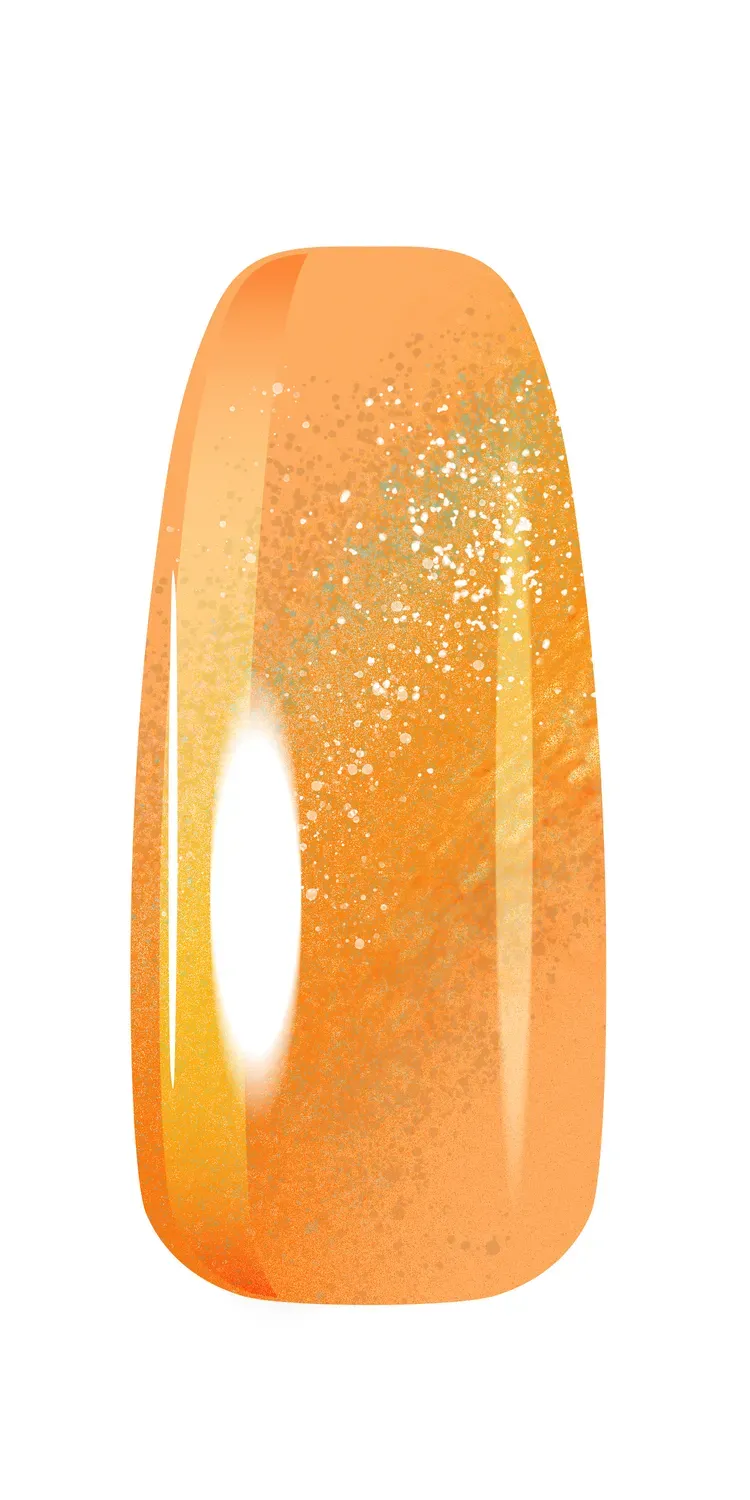 New Nails System Tiger Eye C161 smalto semipermanente cat eye