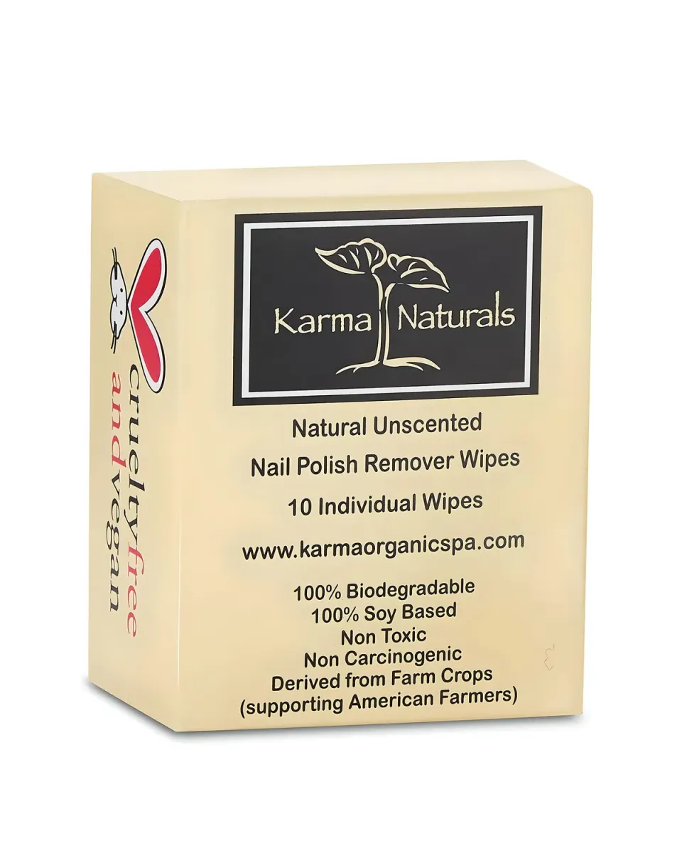 Karma Organic Salviette Levismalto Neutre Senza Acetone 10 Pezzi