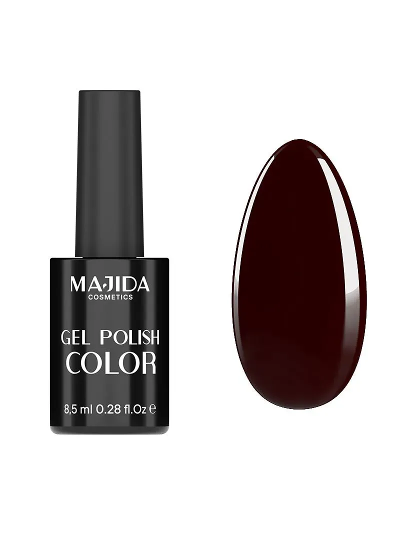 Majida Cosmetics Gel Polish Chocolate Kiss smalto 8,5ml marrone