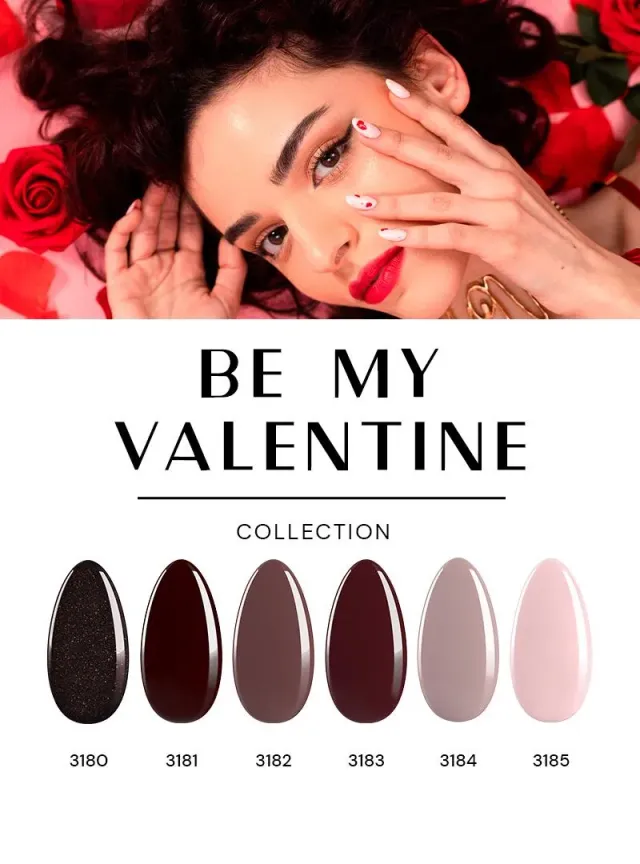 Majida Be My Valentine smalto semipermanente 6x8,5ml coprente