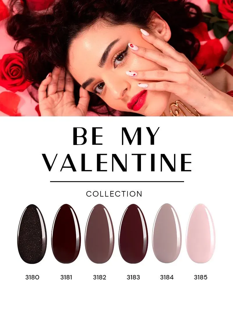 Majida Be My Valentine smalto semipermanente 6x8,5ml coprente