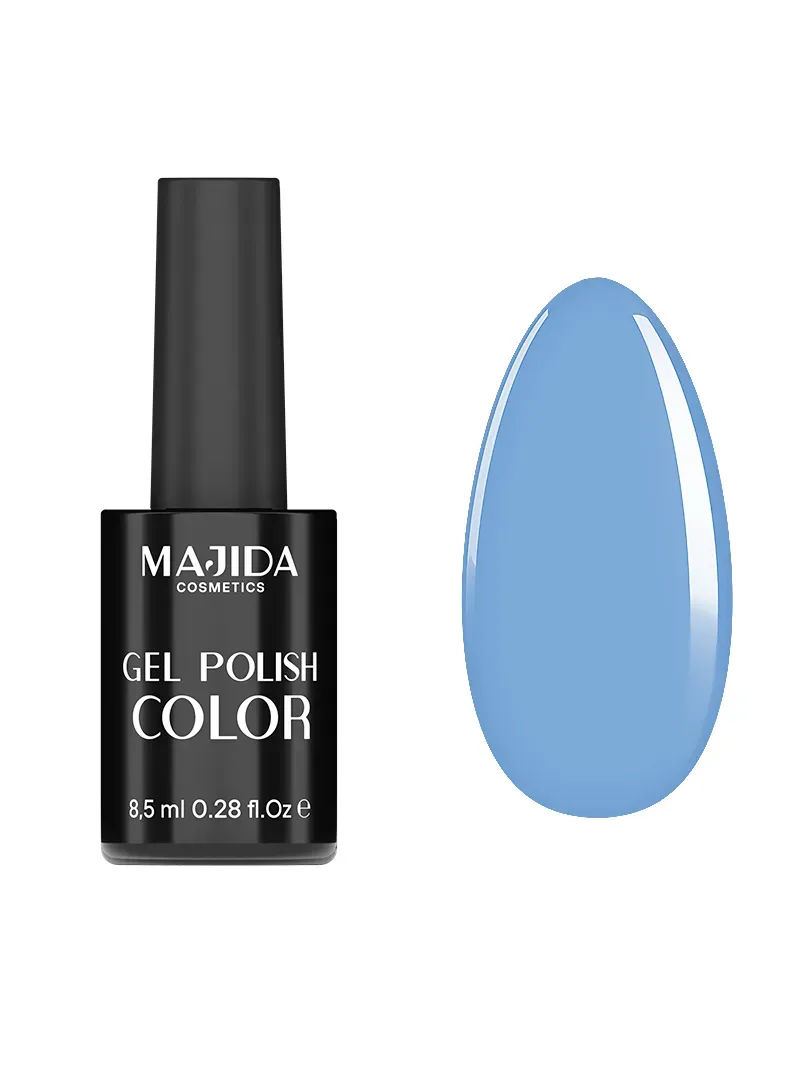 Majida Gel Polish Blue Leaf smalto semipermanente 8,5 ml blu