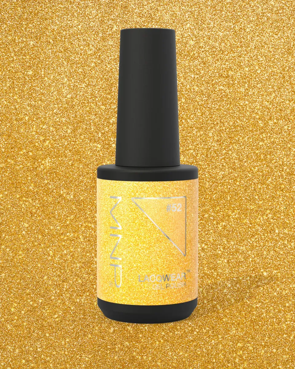 Mesauda Lacqwear 52 Glitter Oro smalto semipermanente 10 ml glitter