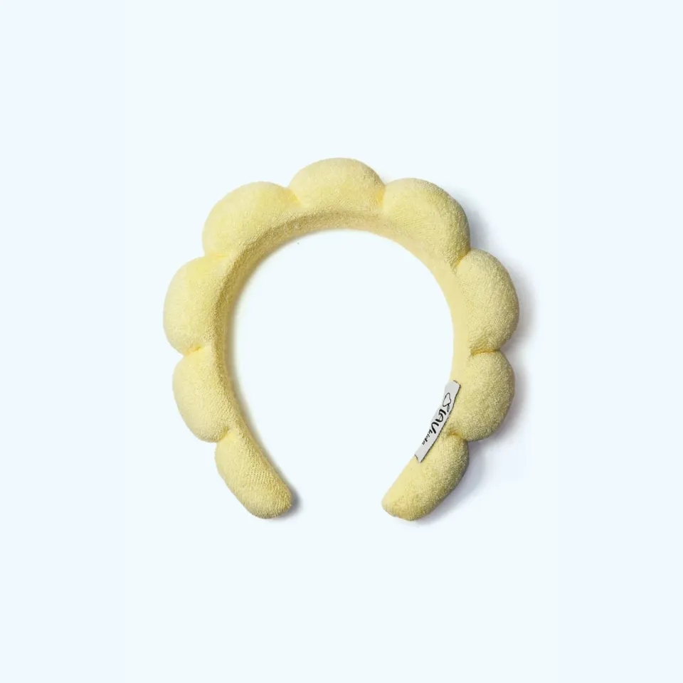 Miss Nella Lemon Sorbet fascia capelli bubble gialla