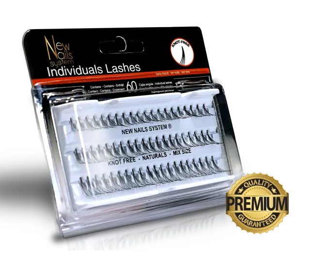 New Nails System Volume Senza Nodino ciuffetti ciglia mix 60 pz 2D