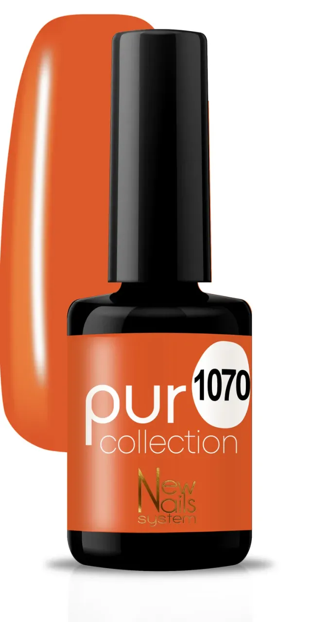 New Nails System Autunno Italiano 1070 semipermanente papaya orange