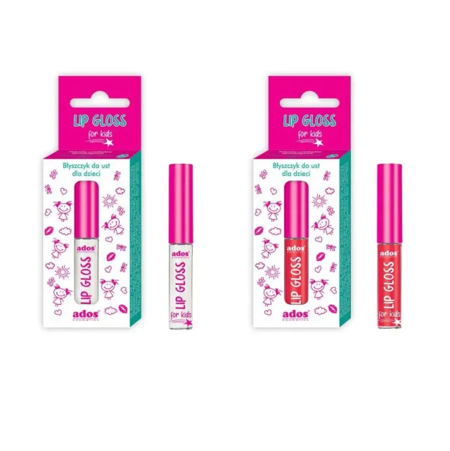 Ados Lip Gloss Kids Lucidalabbra 4,5 ml gusto frutta