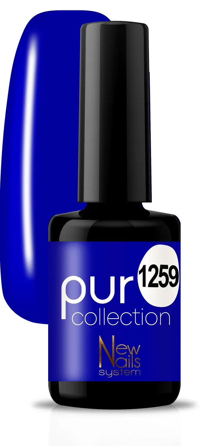 New Nails System Blues 1259 smalto semipermanente blu notte