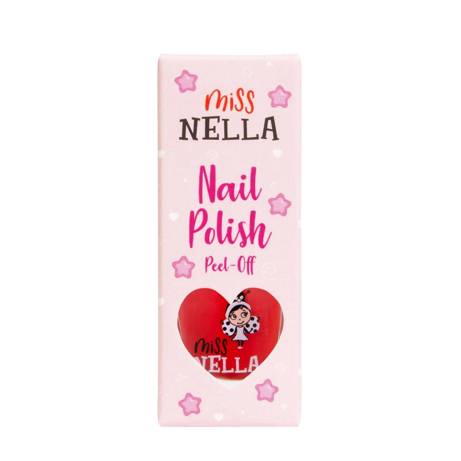 Miss Nella Class Clown smalto peel off rosso arancio bimbe