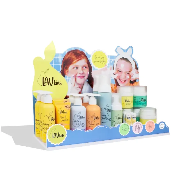 Miss Nella Lav Kids Skincare display skincare 27 pezzi