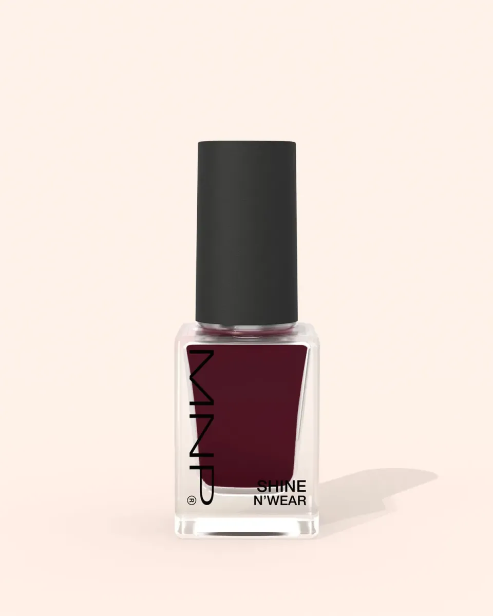 Mesauda Shine N'Wear 201 Smalto Classico 10 ml Rouge Noir