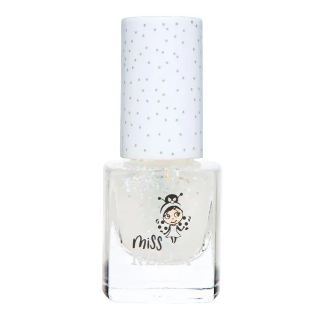 Miss Nella Confetti Clouds MN25 top coat glitter trasparente