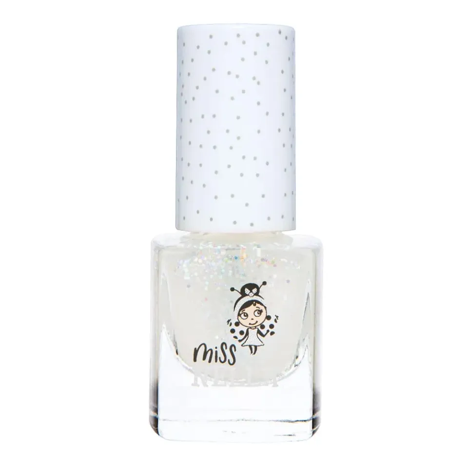 Miss Nella Confetti Clouds Top Coat Glitter peel off