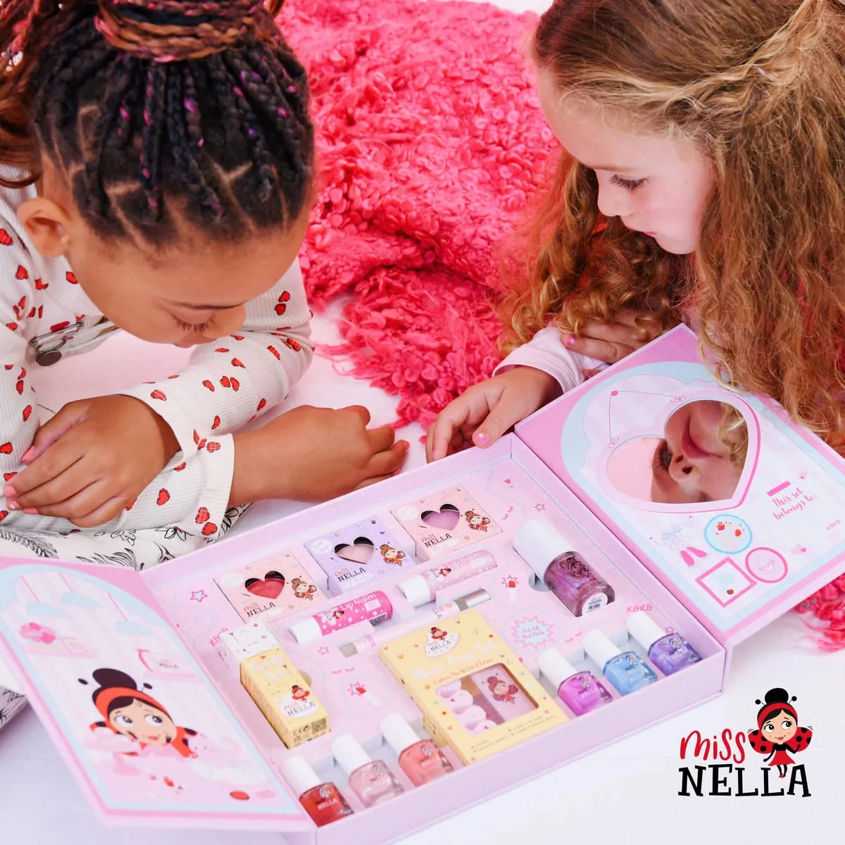 Miss Nella Sparkle & Glow Studio Set Trucco Bimba Vanity